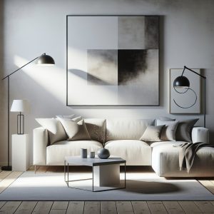 amenajare minimalistă