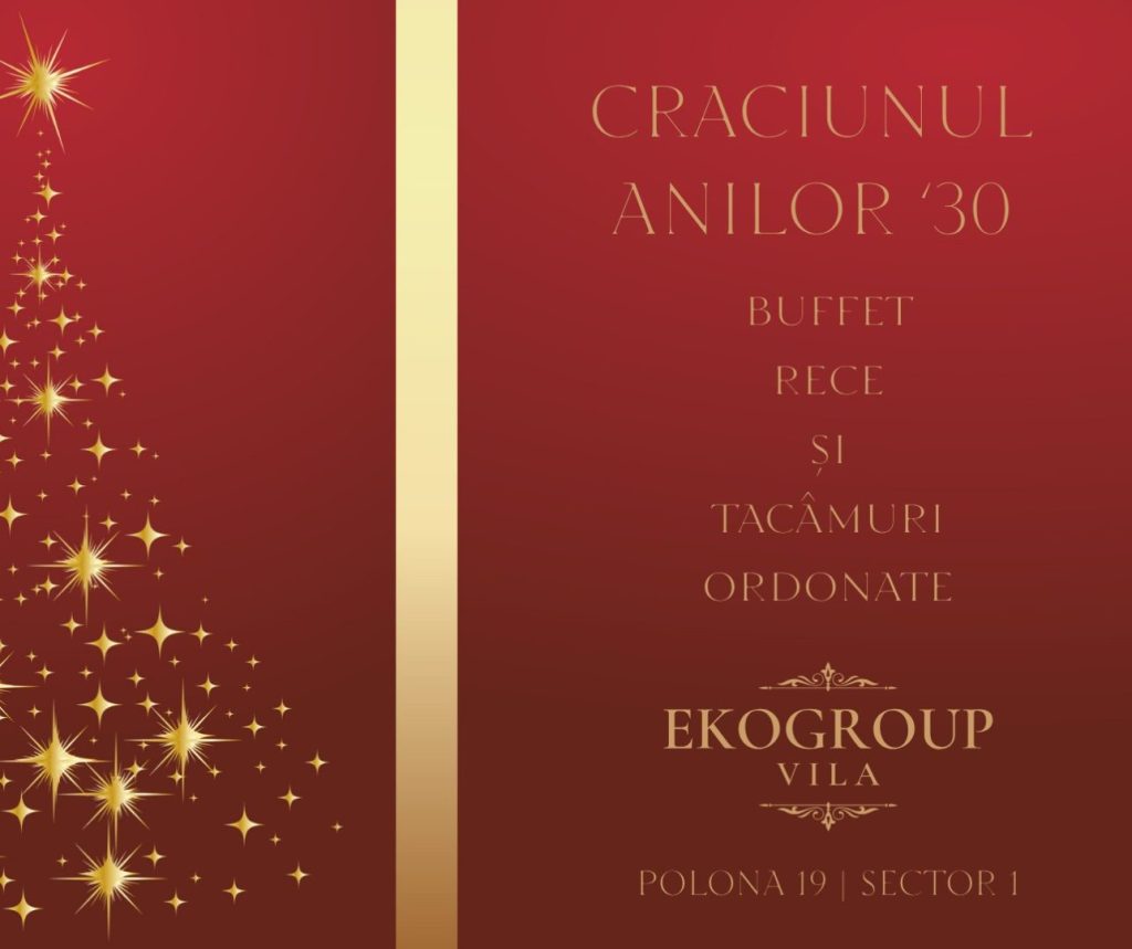 Eko Group Vila: O Călătorie în Eleganța Crăciunului Anilor '30